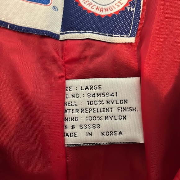 Vintage Logo 7 Genuine Merchandise Nylon Jogger Full Line Pants Men Blue Size L - Picture 9 of 11